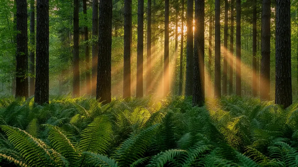 A five-second 1080p Studio woodland result. Its exact final prompt, enhancement settings and fixed seed are included.